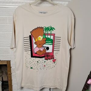 Men's Headgean Classics By Nostalgia co Graphic Cream Short Sleeve Tee Size L